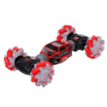 RC Stunt Car 4WD k&auml;ekella žestianduri juht deformeeritav elektriauto maastikul transformeeritav auto punane