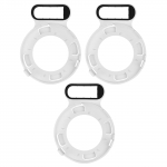 Seinakinnitus TP-Link Deco M5 kogu kodu v&otilde;rgusilma WiFi-s&uuml;steemile Tugeva kronsteini hoidiku ruumi s&auml;&auml;stmine 3Pcs-UK valge