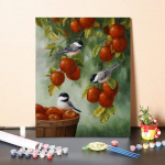 DIY maalid numbrite j&auml;rgi Kunstinumbrid &Otilde;limaal L&otilde;uend Digitaalne &otilde;limaal Kodukaunistus 40x50cm no frame