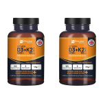 D3-vitamiin 4000 R&Uuml; ja K2 MK7 100 ug taimetoidutablette I 180 (6 kuu varu) firmalt Prowise Healthcare PACK OF 2