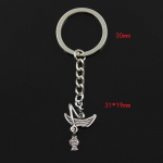 Moodne 30mm v&otilde;tmehoidja metallist v&otilde;tmehoidja v&otilde;tmehoidja ehted antiikplaaditud kalamehe kalapaat 31x19mm ripats h&otilde;be