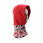 Cagoule Minnie - Cagoule polaire fille unique punane