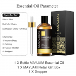 MAYJAM 100 ml vanilje lavendli eukal&uuml;pti puhas taimeekstrakti eeterlik &otilde;li &otilde;huv&auml;rske difuusori steriliseerimiseks, tugevdab immuunsust spaa massaaži&otilde;li Chamomile