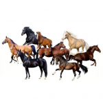 Hobuse mustriga seinakunsti kleebis Elutuba Magamistuba Kodukontor