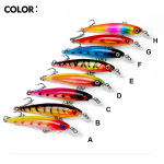 8,2 cm ujuv vees&ouml;&ouml;t Peibutis k&otilde;va s&ouml;&ouml;t 7,3 g peibutis Bionic Bait Minnow vales&ouml;&ouml;t Color A