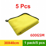 Mikrokiust r&auml;tik auto mikrokiust lapiga pesur&auml;tik Mikrokiust puhastuslapp autopesu kuivatusr&auml;tik Autode detailid 30x40cm/1 pack /5 pcs