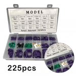 225 tk. Auto kliimaseade R22/R134a Remondikompressori tihendi O-r&otilde;nga tihendite komplekt