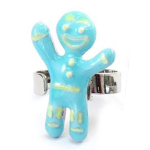 NOA [R3156] - Disains&otilde;rmus  Monsieur Biscuit  roheline - 25x20 mm roheline