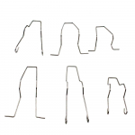 Lambi kinnitusvedrude klambrid esitule l&auml;hitulede pirn H1 H4 H7