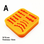 Hambavaha figuur kile mudeli alus labori protees labori vaha hamba kummimudel tagurpidi vorm hambaarst T&ouml;&ouml;riistad 1 piece A