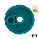 EGE610 esikabiini klaasipuhasti mootori remondik&auml;ik 50032309 New Holland traktori 74 hammaste l&auml;bim&otilde;&otilde;t: 45 mm