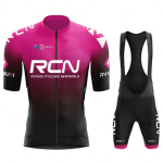 Rcn fluorestseeruvad rohelised jalgrattakomplektid maastikuratta vorm, meeste suvine rattas&auml;rkide komplekt Maanteeratta kampsunid MTB jalgrattar&otilde;ivad L pink
