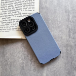 Premium Nahast Retro Business Armor &uuml;mbris iPhone 13 14 12 11 Pro Max 14plus p&otilde;rutuskindel Defender kaamera kaitsekate For iPhone 11 oranž