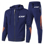 JAOKS CRF450X CRF250F CRF125F CRF125FB CRF110F Mootorratas 2023 Uued meeste vabaaja spordir&otilde;ivad Spordir&otilde;ivad kapuutsiga tr&uuml;kitud top p&uuml;ksid XXXL valge