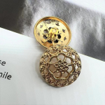 Uued metallist &otilde;&otilde;nsad &otilde;&otilde;nsad lilled, v&auml;ikese l&otilde;hnaga retro tuulejaki n&ouml;&ouml;pkaunistus, pandla sulam 20L=12.5 MM