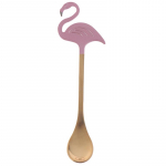 Tere Elegantne Flamingolusikad Supilusikas Magustoidulusikas J&auml;&auml;tiselusikas Armas kuld