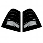 BMW 3. seeria F30 318i 320i 325i 2013 jaoks- tagumised k&uuml;ljeakna luugid, &otilde;hutusavade varjud, katted, rulood, auto Gloss Black