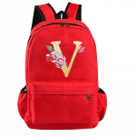 26 ingliskeelset t&auml;hte Cosplay l&otilde;uend punane seljakott lastele koolikott reisikott Lastele tagasi kooli raamatukott