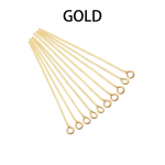 100-200 tk Silmapea tihvtid 20 25 30 35 40 45 50 mm Silma tihvtid Leiud isetehtud ehete jaoks Ehete valmistamise tarvikud tarvikud 40mm x 200Pcs
