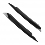 Auto esitulede kate Esituled kulmud 2tk Silmalaugude katte trimm Volkswagen jaoks Passat B7 jaoks 2010 -2014 Kleebised Katte trimmimise tarvikud ABS