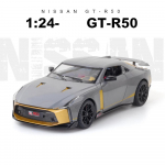 1:24 Scale Nissan Skyline Ares GTR50 GT-R50 sulamist mudelauto, s&otilde;iduki survevalu metallist valuhelivalgus autom&auml;nguasjad lastele kingitused 1/24-20.5x9.3x5.5cm hall