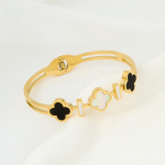 Roostevabast terasest k&auml;ev&otilde;ru moodne v&otilde;lu t&otilde;eline fritillary Neljalehelise ristiku k&auml;ev&otilde;ru uus veekindel, parim kingitus s&otilde;pradele kuld