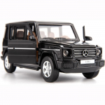 1:32 Scale Diecast Model Cars M&auml;nguautod, Benz G350 AMG sulamist tagasit&otilde;mmatav m&auml;nguauto heli- ja valgusm&auml;nguasjaga t&uuml;drukutele ja poistele, laste m&auml;nguasjad 1/32-14.4x6x6cm must