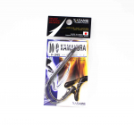 Sasame F-345 Kamakura pika varrega konks, must suurus 10/0 (4330)