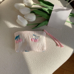 Pehmed l&otilde;uendist lillelised m&uuml;ndikotid Rahakott Rahakott Rahakott Sidur Kaasaskantav krediitkaardihoidja K&otilde;rvaklapid H&uuml;gieenisidemed S&auml;ilituskotid 16*10*2cm