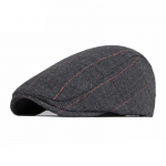S&uuml;gistalvine kalasababaretid Mehed Briti Retro Part Keel Gatsby Maalijad M&uuml;tsid Lamedad K&uuml;barad Autojuht Ivy M&uuml;ts Gorro Hombre Boina 55-59cm must