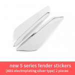 Suitable for BMW 18-22 5 Series G30 G31 modified leaf board decoration sticker 525 530 540 side air outlet body h&otilde;be