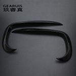 Car Styling Carbon fiber Front Fog Lamp Light Grille Lip Splitters Bumper Spoiler Sticker For Mercedes Benz GLB X247 must