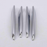 4tk Carbon Fiber Style auto eesmise udutule laterna iluv&otilde;re iluv&otilde;re katte trimm Mercedes Benz W213 E klassile 2016 2017 valge