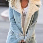 IELGY talvine vabaaja &uuml;hev&auml;rviline jope Naiste riided, soojad pikkade varrukatega lapel pluss samet puuvillane S khaki