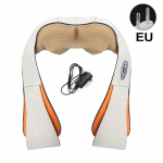 U-kujuline s&otilde;tkumine Shiatsu infrapuna-soojendusega s&otilde;tkumine auto/kodumassaažiga emakakaela selja-kaela masseerija sall seade &otilde;la masseerija EU plug