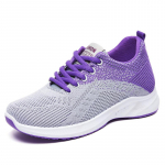 Naiste kingad 2024 Kevad Uued vabaaja spordijalatsid Hingavad lendavad riidest spordijalatsid Moodsad tudengijalatsid 36