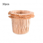 30 tk k&otilde;rge pabertopsi temperatuurikindel koogi&uuml;mbris muffini k&uuml;psetuspaberi vooder kuldne