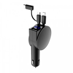 Sisset&otilde;mmatav autolaadija &uuml;likiire multifunktsionaalne 60 W laadija 1 kuni 3 laadimiskaabel Intelligentne universaalne aku laadimisseade