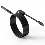 TypeC endoskoobi kontrollimise boreskoobi kaamera 7,9 mm sisseehitatud reguleeritavad LED-tuled IP67 veekindlad Single Lens must