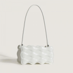 Lakknahast l&auml;ikiv naistekott Populaarse tekstuuriga Crossbody naistekott Tekstuuriga &otilde;lakott Kaenlaaluse kott h&otilde;be