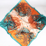 Kvaliteetsed luksuslikud siidist sallid peapael Sallid kaelasall naistele kett siidist sall naiste dekoratiivne sall 90*90cm