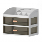 Suur karbisahtel 2 selge lauaarvuti salvestusmahuga Mitme kambriga tolmukindlad kontoritarbed valge