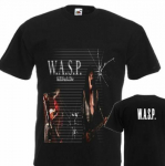 Unisex T-s&auml;rk Metal Bandi WASP Dtg Printed Tee seitsmes album S