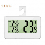 Digitaalne termomeeter, multifunktsionaalne suure t&auml;psusega, paindlik ja kasulik digitaalne k&uuml;lmkapi termomeetri m&otilde;&otilde;tur majapidamistarbed valge