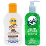 Malibu kaitsepalsam lastele SPF30 200ml + Aloe Gel peale p&auml;evitamist 200ml