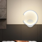 Kaasaegsed LED-seinavalgustid Minimalistlikud poolringikujulised lambid elutuppa magamistuppa, s&ouml;&ouml;gitubade &auml;&auml;rde, valgustusseade