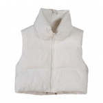 Talvine naiste vest mantli krae kaela kaitse paksendatud polsterdatud t&otilde;mblukuga kardigan varrukateta &uuml;hev&auml;rviline pingutusn&ouml;&ouml;riga naiste vest L khaki