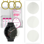 3x apgo MATTE h&uuml;drogeeli ekraanikaitse Amazfit GTR 2 Sport jaoks, h&uuml;drogeelkile, positsioneerimiskihiga lihtne paigaldada