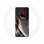 &Uuml;mbris Samsung galaxy A32 5G Light Yagami Death Note Manga plakati jaoks
