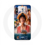 &Uuml;mbris Xiaomi Redmi Note 5 Pro One Piece Luffy plakatitegelaste kunst 1. hooaja jaoks